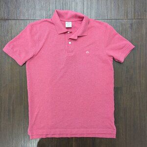 Brooks Brothers | Men's Pink Polo | Medium Slim | 100% Supima Cotton